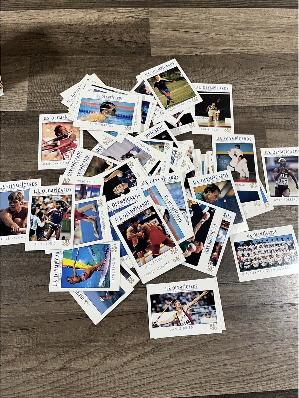 1992 IMPEL US Olympicards Lot Olympic Hopefuls
